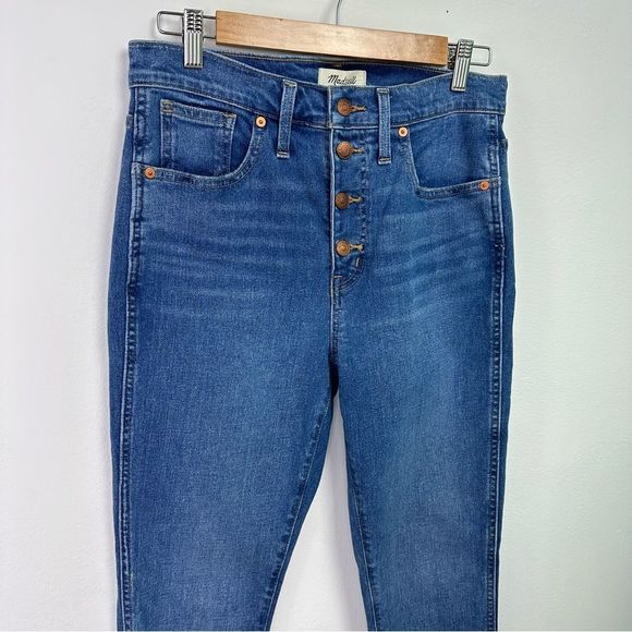 Madewell 10” High Rise Skinny Jeans 29 - Picture 3 of 6